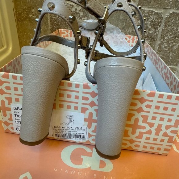 Gianni Bini double ankle strap heeled sandals - Picture 5 of 5